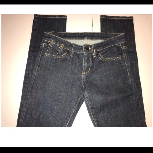 🚨SALE BCBGMaxAzria Dark Wash SKINNY Jean - Picture 2 of 6